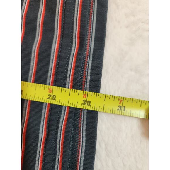 Under Armour Polo Mens Medium Gray Striped HeatGear Golf Athleisure Preppy - Picture 10 of 12